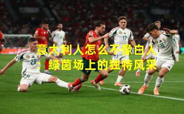 意大利人怎么不像白人:绿茵场上的独特风采