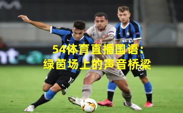 54体育直播国语：绿茵场上的声音桥梁